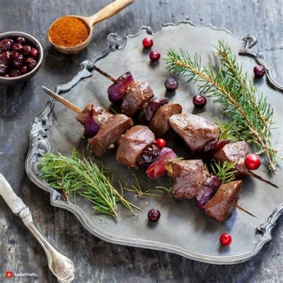  Pingdingshan Spiced Lamb Skewers: Delicate Smoke Meets Bold Spices For An Unforgettable Culinary Adventure!