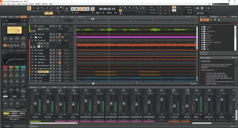 What music production software do professionals use, and how does it influence the color of sound?