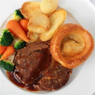   Yorkshire Pudding Met Overheerlijke Jus En Een Krokante Textuur! 